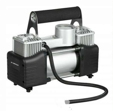 Set compresor auto 12V 2 cilindri display digital (CP-1015) [2]