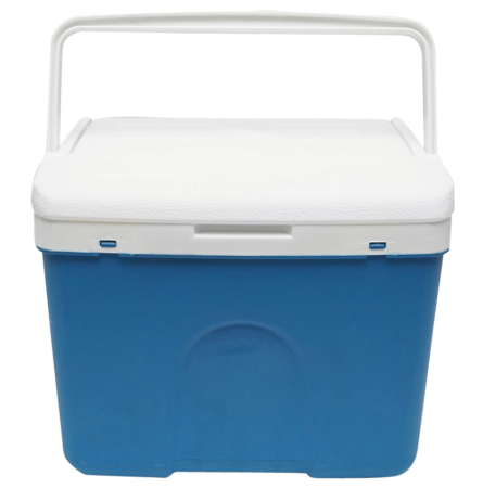 Produse noi (necategorizate) - Lada frigorifica mini pentru picnic 7.5L albastra 305x240x250mm DISDG13 (BK90338)