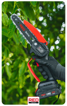 Lama de ghidaj 10cm 4 inch si 2 lanturi 1/4 pentru mini ferastrau electric (RTPR0162) [11]