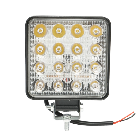 Produse noi (necategorizate) - Lampa 16 LED-uri 10-60V 48W unghi de radiere 60 patrat (BK69017)