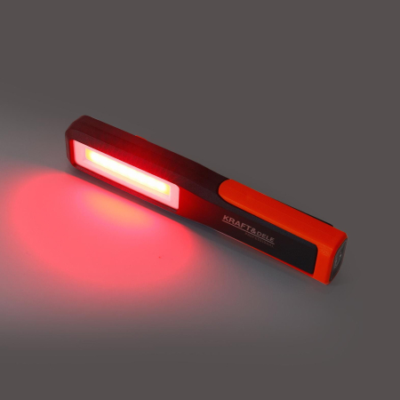 Lampa atelier LED acumulator 18650 USB-C 3 moduri iluminare magnet si carlig reglabil (KD3494) [10]
