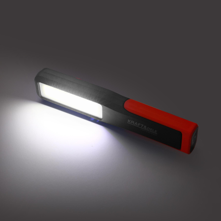 Lampa atelier LED acumulator 18650 USB-C 3 moduri iluminare magnet si carlig reglabil (KD3494) [8]