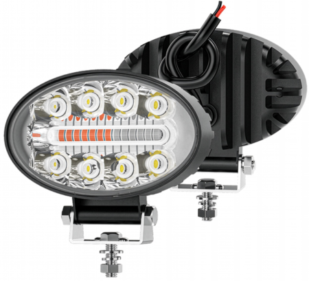 Auto / Moto - Lampa de lucru LED 25W 1200lm 9-36V IP65 pentru utilaje auto tractor si atelier lumina rece 6000K (KD3606)