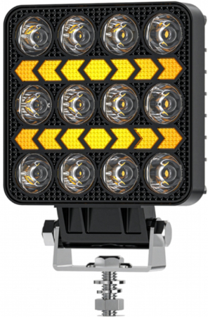 Iluminat auto - Lampa de lucru LED 25W 1600lm 9-36V IP68 pentru utilaje auto tractor si off-road lumina rece 6000K (KD3611)