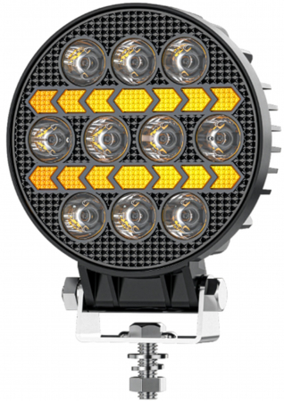 Iluminat auto - Lampa de lucru LED 25W 2600lm 9-36V IP68 pentru utilaje auto tractor si off-road lumina rece 6000K (KD3610)
