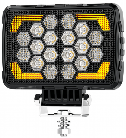 Auto / Moto - Lampa de lucru LED 45W 4000lm 9-36V IP68 pentru utilaje off-road tractor si atelier lumina rece 6000K (KD3603)