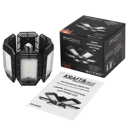 Altele - Lampa de tavan LED pentru atelier pliabila 180W 18500lm (KD3484)
