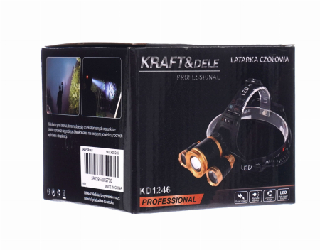 Lampa lanterna frontala profesionala x2000 zoom (KD1246) [12]