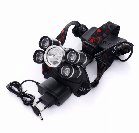 Sursa lumina - Lampa lanterna frontala profesionala x2000 zoom (KD1247)