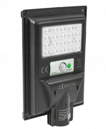 Lampa LED solara exterior 200W cu senzor telecomanda baterie 4Ah + suport (B5801) [7]