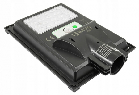 Lampa LED solara exterior 200W cu senzor telecomanda baterie 4Ah + suport (B5801) [8]