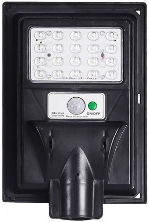 Lampa LED solara exterior 200W cu senzor telecomanda baterie 4Ah + suport (B5801) [11]