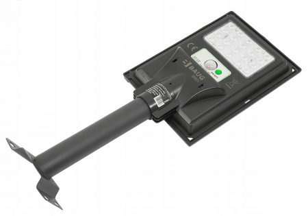 Lampa LED solara exterior 200W cu senzor telecomanda baterie 4Ah + suport (B5801) [4]