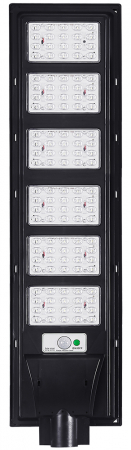Lampa LED solara exterior 2200W cu senzor telecomanda baterie 12Ah + suport (B5806) [6]