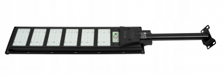 Lampa LED solara exterior 2200W cu senzor telecomanda baterie 12Ah + suport (B5806) [3]