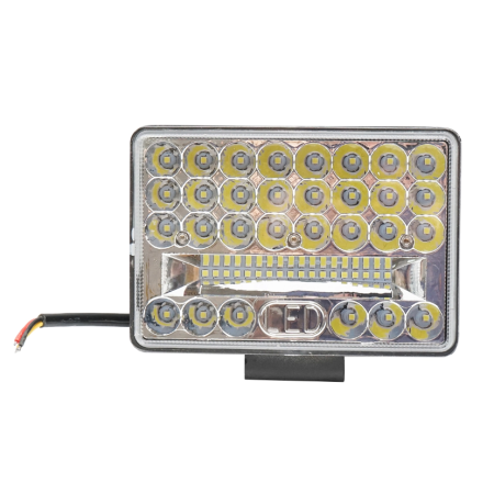 Produse noi (necategorizate) - Lampa/proiector 144W 2 faze cu 48 LED-uri SMD SPOT&FLOOD 12V/24V DISDC34 (BK90320)