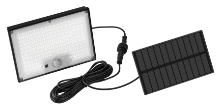 Altele - Lampa solara LED 750 lm cu senzor de miscare PIR si telecomanda (KD3536)