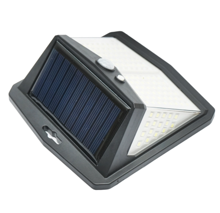 Lampa solara LED cu senzor miscare pentru perete gard si scari 147 lm IP54 DISMD60 (BK69951) [2]