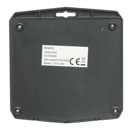 Lampa solara LED cu senzor miscare pentru perete gard si scari 147 lm IP54 DISMD60 (BK69951) [4]