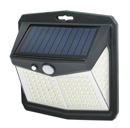 Altele - Lampa solara LED cu senzor miscare pentru perete gard si scari 147 lm IP54 DISMD60 (BK69951)