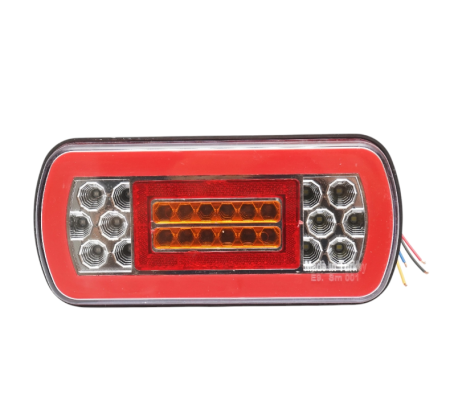 Produse noi (necategorizate) - Lampa stop spate LED 12V dreptunghiulara 230x105x55mm DISRN36 (BK98662)