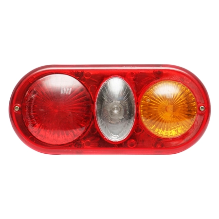 Auto / Moto - Lampa stop spate ovala cu 3 functii 12V, 190x90x70mm DISAM97 (BK90950)