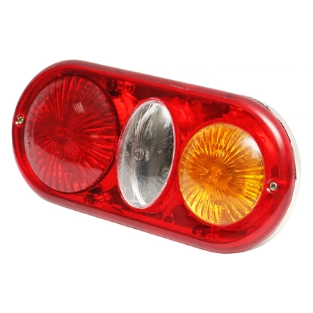 Lampa stop spate ovala cu 3 functii 12V, 190x90x70mm DISAM97 (BK90950) [1]