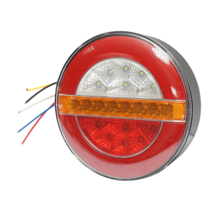 Lampa stop spate rotunda LED 12V/24V universala 140x40mm (DISUJ89) [3]