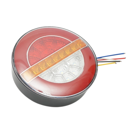 Lampa stop spate rotunda LED 12V/24V universala 140x40mm (DISUJ89) [2]