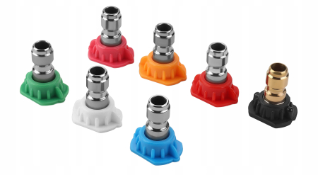 Lance pistol spumare spuma activa 1L pentru aparat de spalat cu presiune + 7 duze (KD1270) [1]