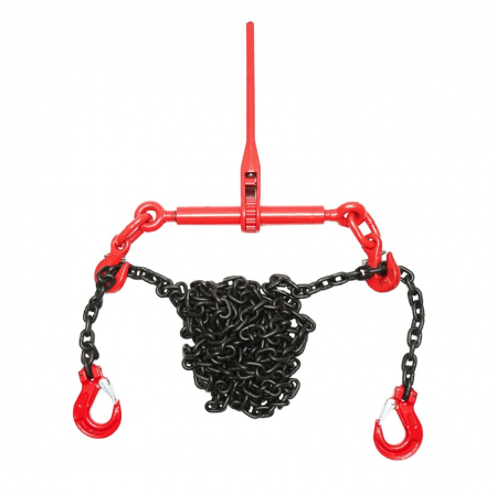 Lant ancorare utilaje grele dispozitiv tensionare pe clichet 4T lungime lant 6m 8mm DISFW03 (BK92731) [5]