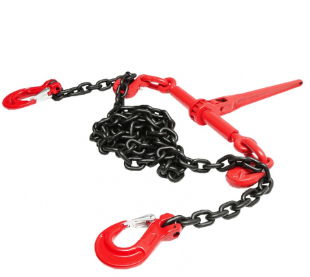 Lant ancorare utilaje grele dispozitiv tensionare pe clichet 6.3T lungime lant 4m 10mm DISFW04 (BK92732) [3]