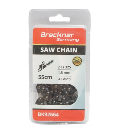 Scule pentru gradinarit - Lant drujba pas 325, 43 de dinti, 1.5mm, lungime 55cm DISFR73 (BK92664)