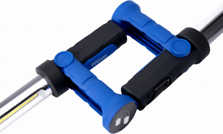 Lanterna lampa dubla inspectie LED 1200LM baterie 2x2Ah de mana talpa magnetica (KD3498) [6]