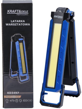 Altele - Lanterna lampa inspectie LED 1100LM baterie 4Ah de mana (KD3497)