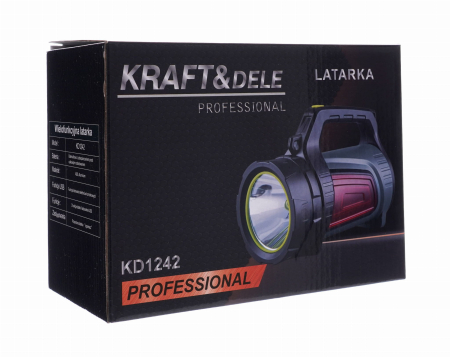 Lanterna  LED cu acumulator  8000mAh lumini laterale (KD1242) [7]