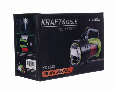 Lanterna  LED cu acumulator  8000mAh lumini laterale (KD1243) [11]