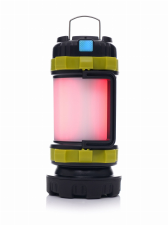 Lanterna T6 LED cu acumulator 3A 3000mAh lumini laterale 240m (KD1240) [7]
