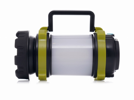 Lanterna T6 LED cu acumulator 3A 3000mAh lumini laterale 240m (KD1240) [4]
