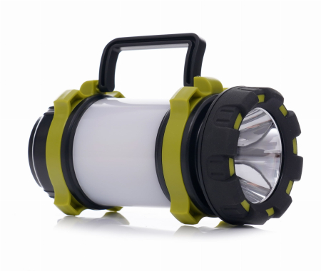 Lanterna T6 LED cu acumulator 3A 3000mAh lumini laterale 240m (KD1240) [3]