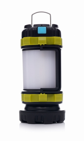 Lanterna T6 LED cu acumulator 3A 3000mAh lumini laterale 240m (KD1240) [6]
