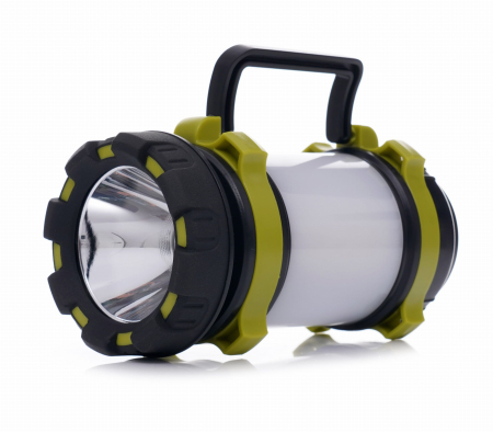 Lanterna T6 LED cu acumulator 3A 3000mAh lumini laterale 240m (KD1240) [1]