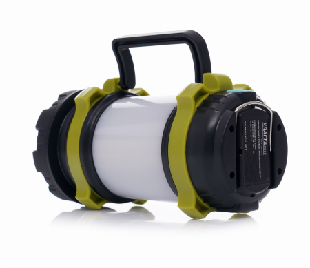 Lanterna T6 LED cu acumulator 3A 3000mAh lumini laterale 240m (KD1240) [5]