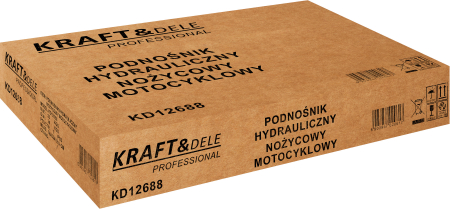 Lift hidraulic pentru motociclete 500 kg, 100-410 mm, platformă 680×370 mm (KD12688) [22]