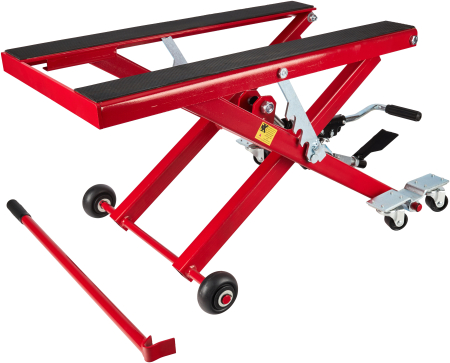 Scule hidraulice - Lift hidraulic pentru motociclete 500 kg, 100-410 mm, platformă 680×370 mm (KD12688)
