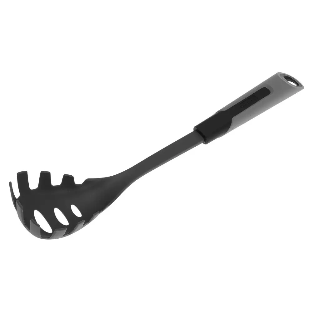 Ustensile bucatarie - Lingura pentru paste din plastic negru 35cm (KB-7007)