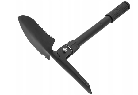 Lopata pliabila multifunctionala 4 in 1 pentru camping, cu tarnacop, fierastrau si desfacator de sticle (V86627) [5]