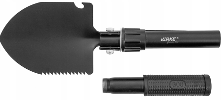 Lopata pliabila multifunctionala 4 in 1 pentru camping, cu tarnacop, fierastrau si desfacator de sticle (V86627) [4]