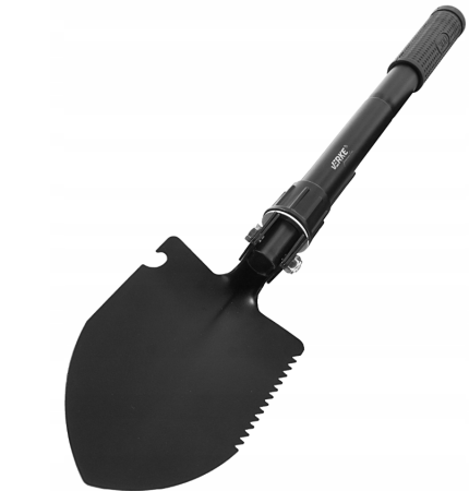 Lopata pliabila multifunctionala 4 in 1 pentru camping, cu tarnacop, fierastrau si desfacator de sticle (V86627) [2]