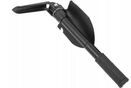 Lopata pliabila multifunctionala 4 in 1 pentru camping, cu tarnacop, fierastrau si desfacator de sticle (V86627) [6]
